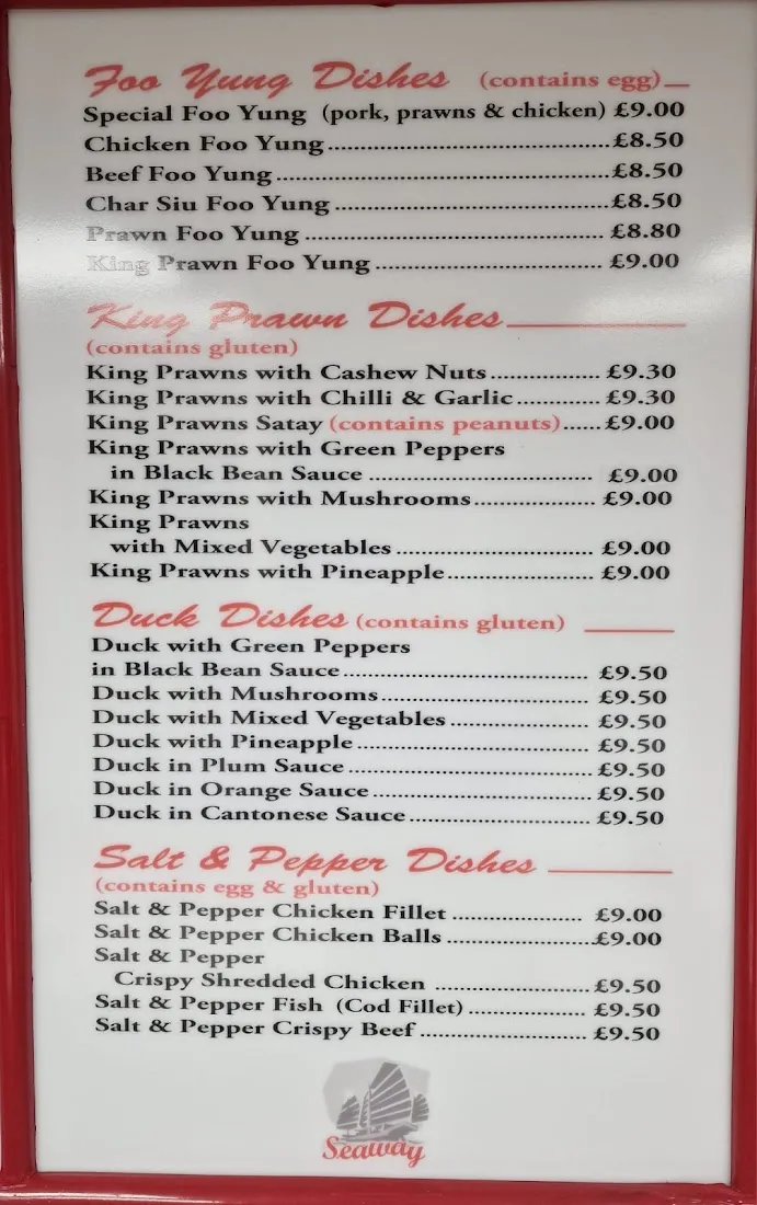 Seaway Chinese & Fish and Chips Takeaway